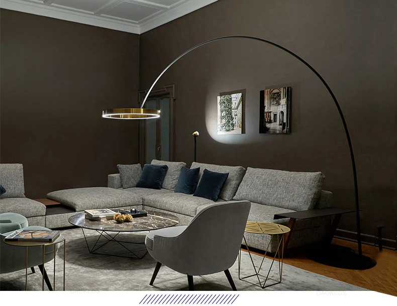 Дизайнерская напольная лампа применение